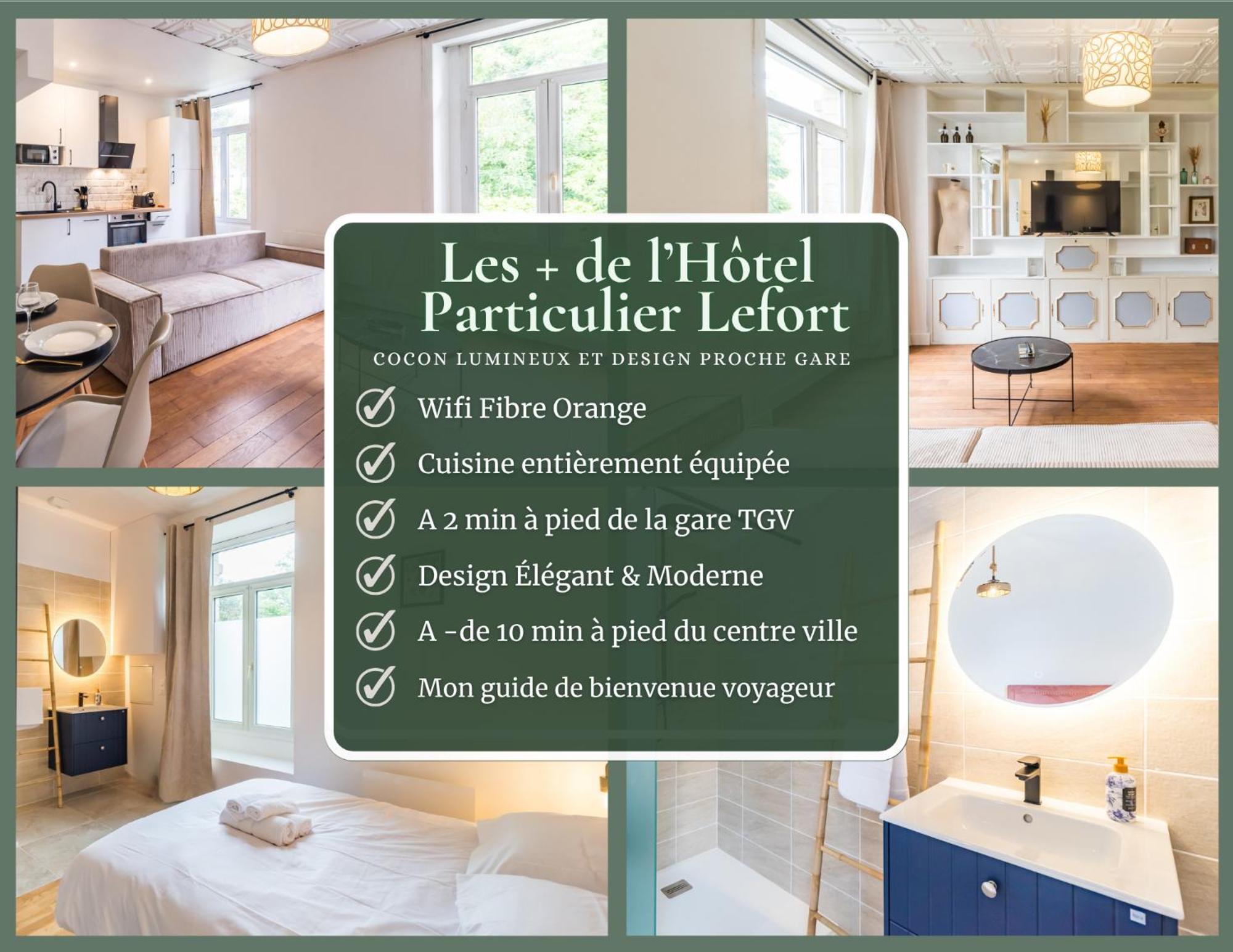 Lefort - Le Cocon Harmonieux Apartamento Guingamp